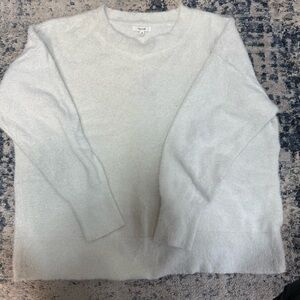 Maurices Soft White Crewneck Sweater